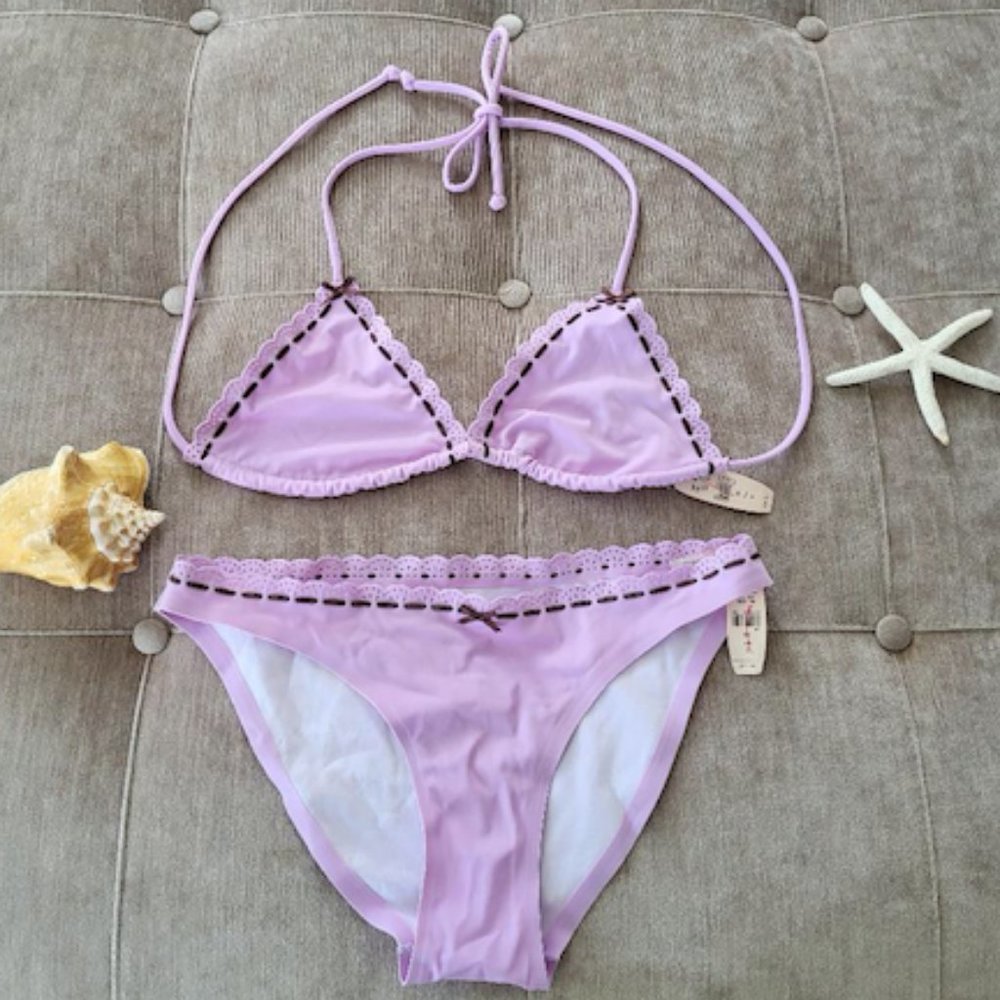 NWT Sexy Purple Victoria Secret Bikini Small String Bikini